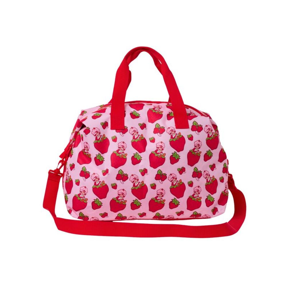 New Strawberry Shortcake Overnighter Travel Duffel Bag Carry-On Large Weekender